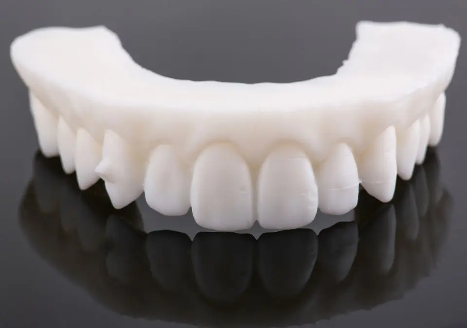 What is a diagnostic wax up model used for?